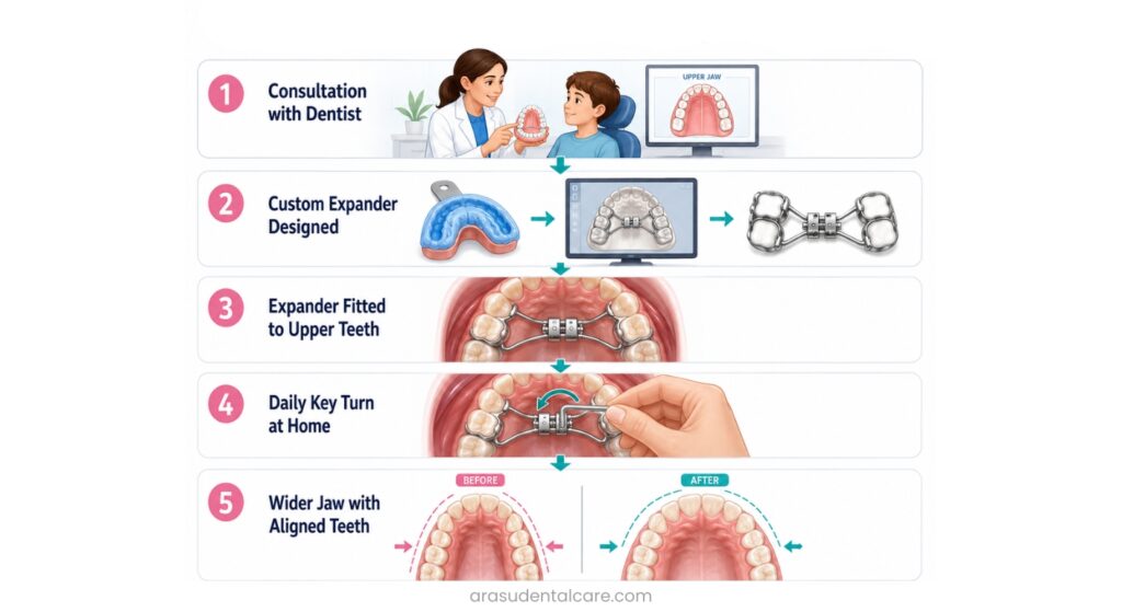 What Happens During Palatal Expander Treatment