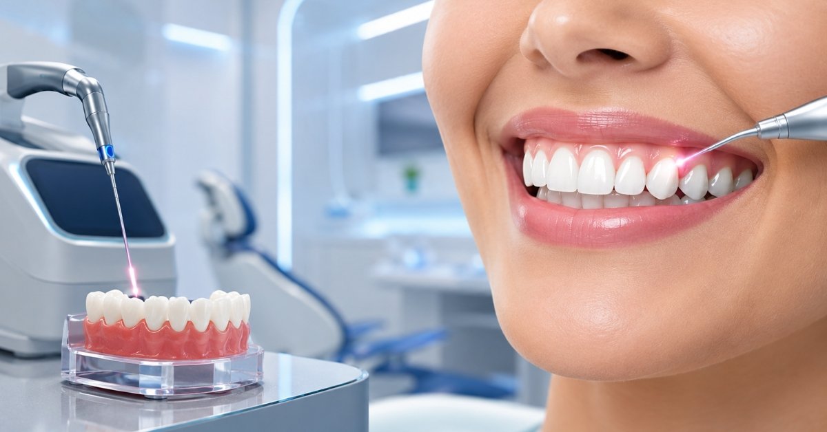 What is laser gum contouring and its benefits