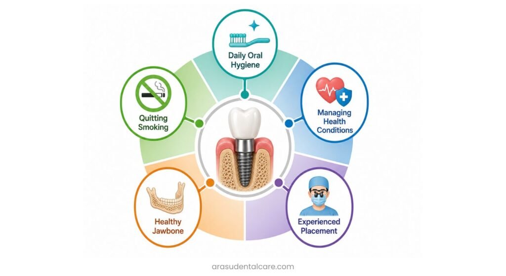 Factors That Influence Dental Implant Longevity
