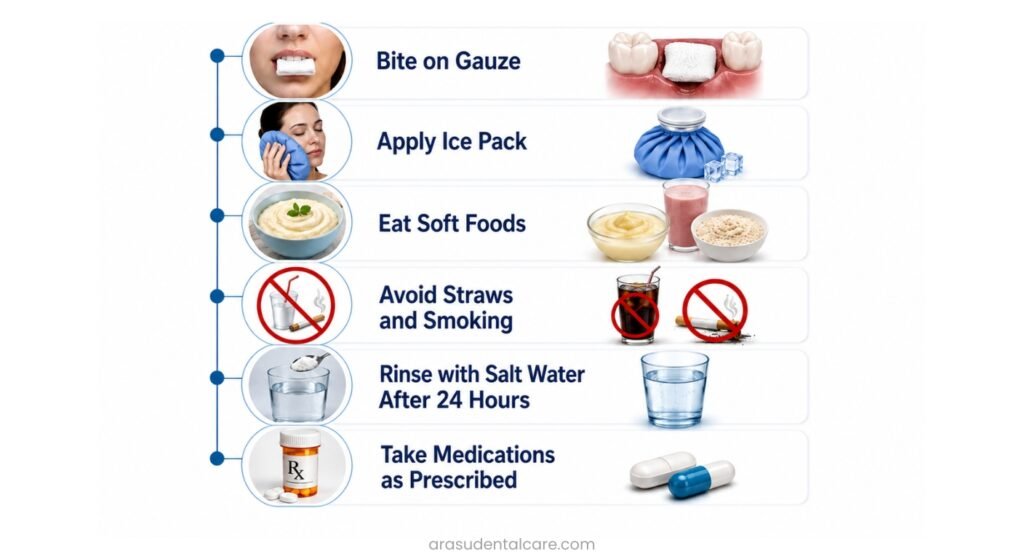 Aftercare Tips After Surgical Tooth Extraction