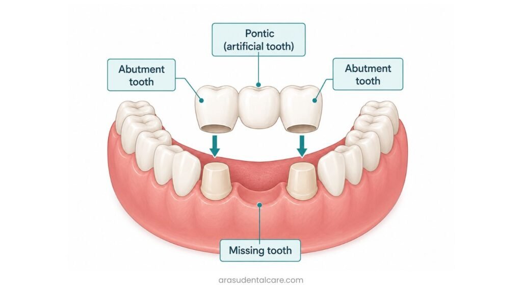 Anatomy of a Dental Bridge