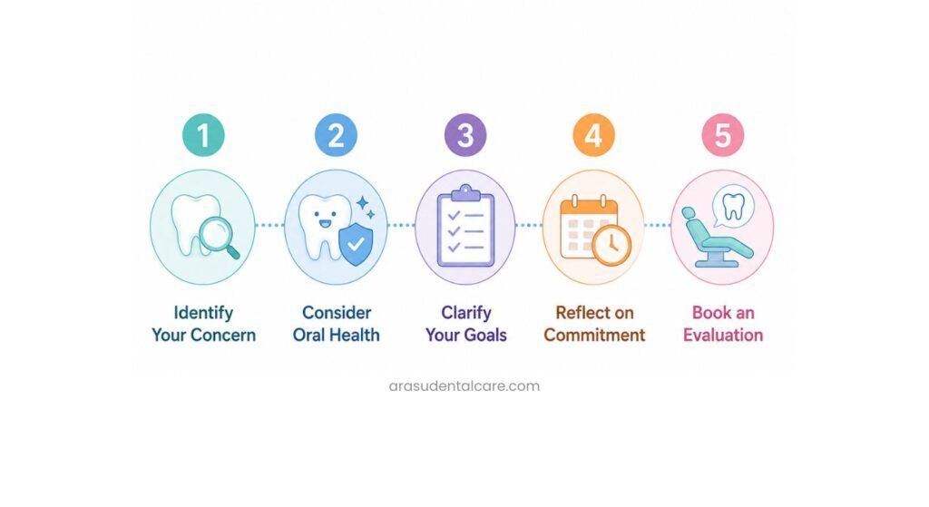 Smile Enhancement Consultation process