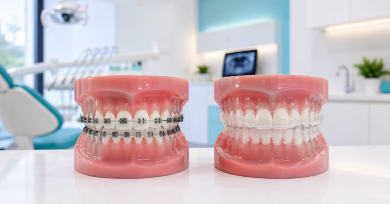 Braces vs Clear Aligners