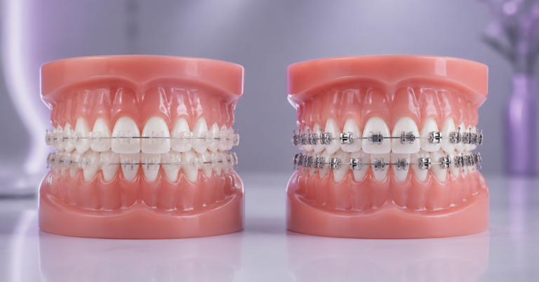 Ceramic Braces vs Self-Ligating Braces