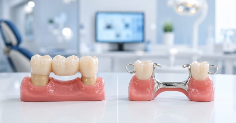 Fixed Dental Bridge vs Removable Denture