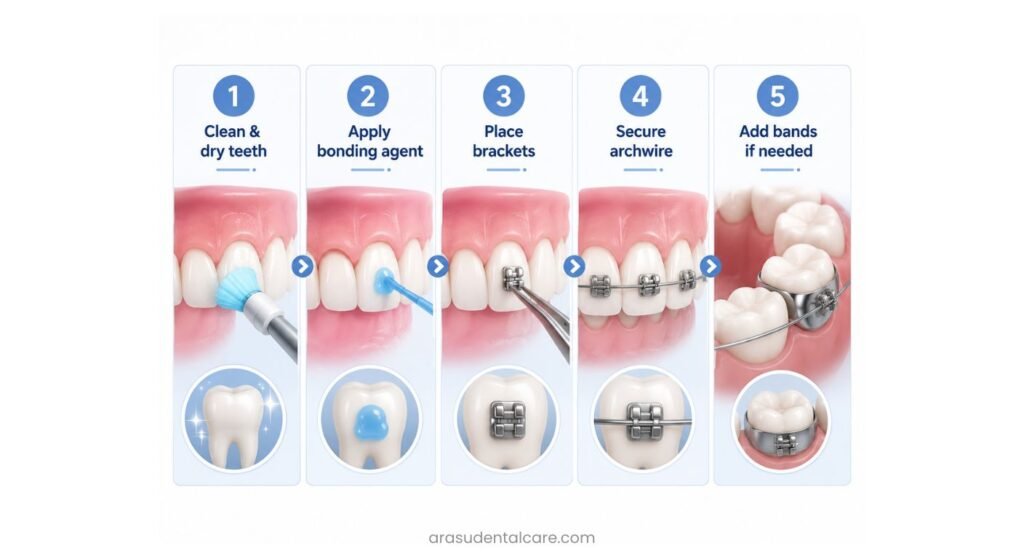 How Braces Are Fitted in 5 Steps.