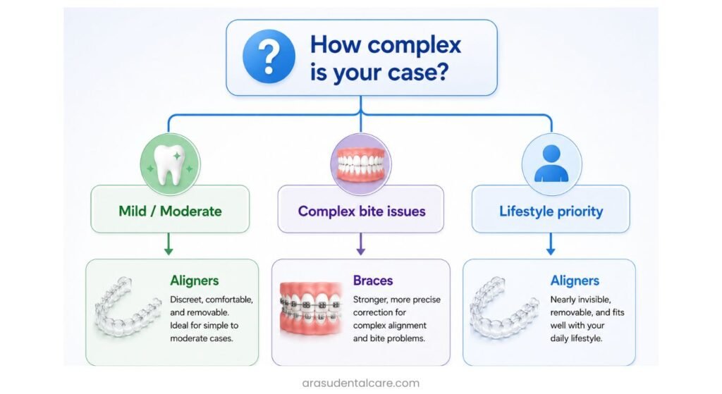 How to Choose Between Braces and Clear Aligners 