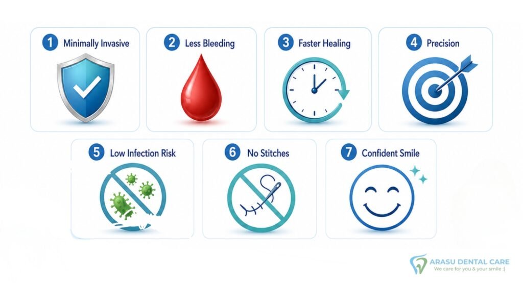 7 Benefits of Laser Gum Contouring