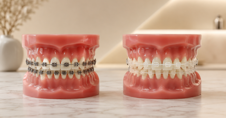 Metal vs Ceramic Braces