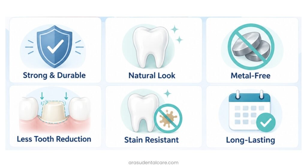 Top 6 Benefits of Zirconia Caps