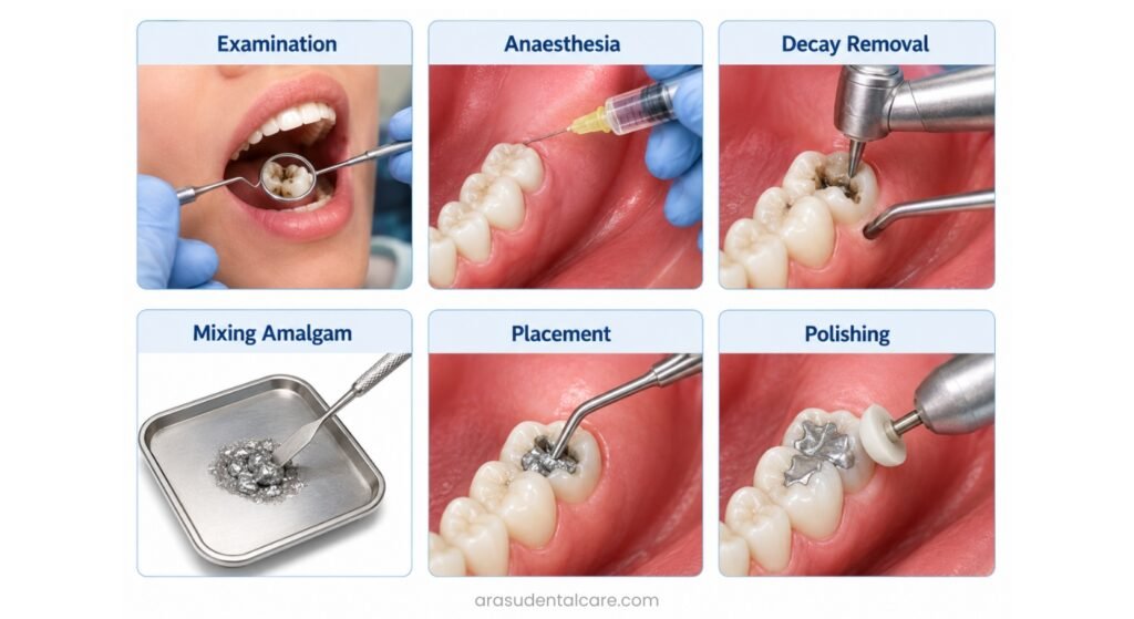 Amalgam Filling Procedure: 6 Simple Steps
