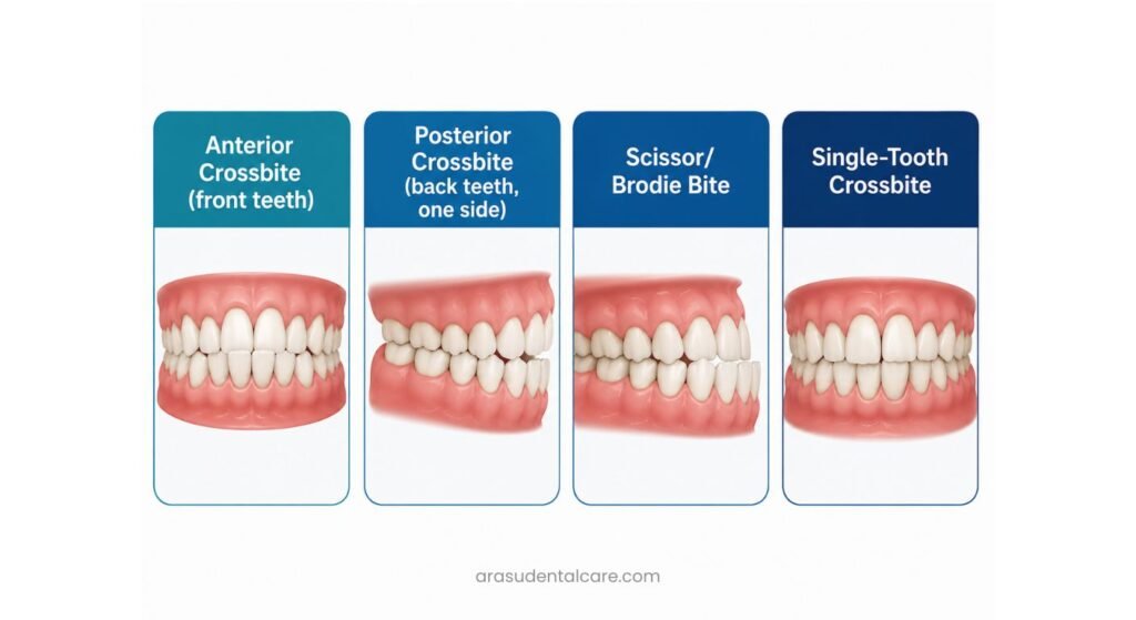 Types of Crossbites