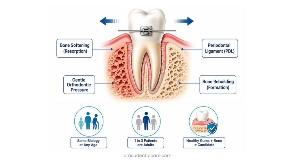 Why Teeth Can Be Straightened at Any Age