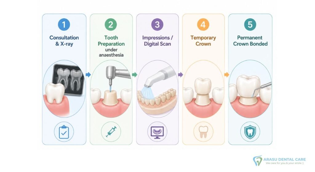 Dental Crown Journey