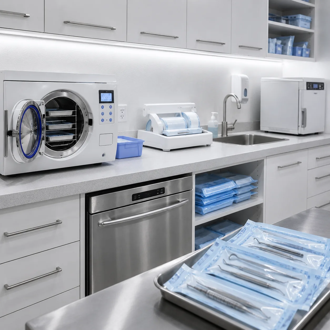 Equipment — Sterilisation — Arasu Dental Care, Coimbatore