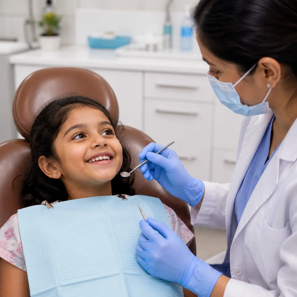 Inside the clinic — Unhurried check-up — Arasu Dental Care, Coimbatore