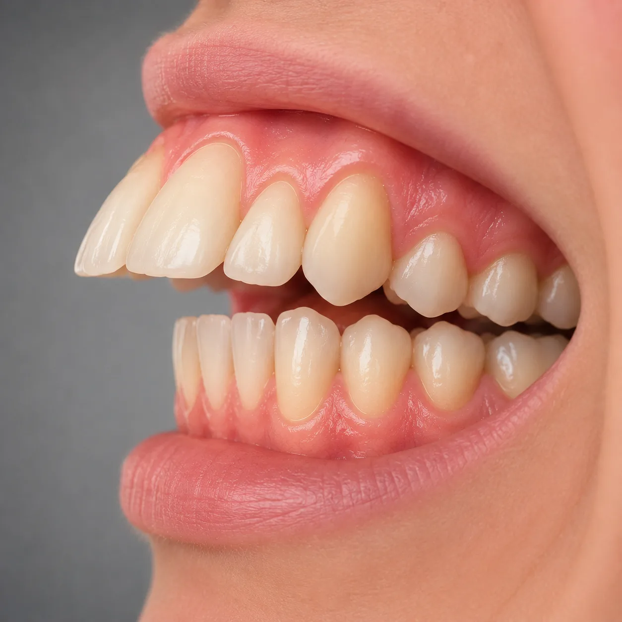 Orthodontist at Arasu Dental Care, Coimbatore, assessing protruding upper front teeth