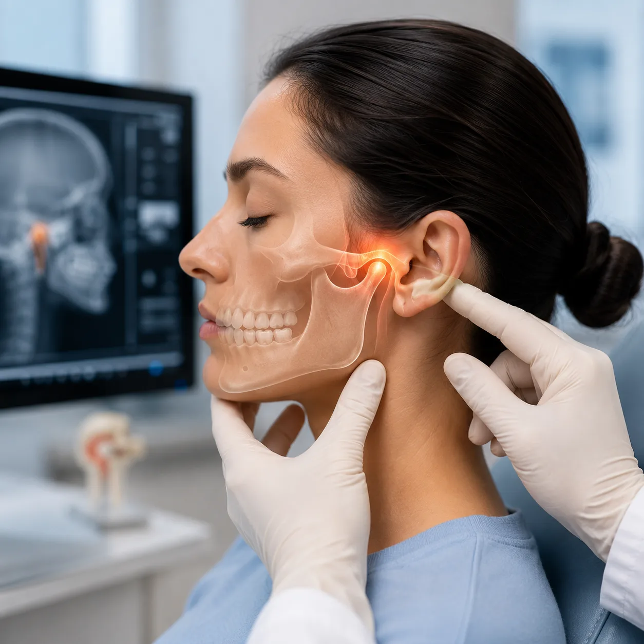 TMJ jaw joint assessment — Arasu Dental Care, Coimbatore