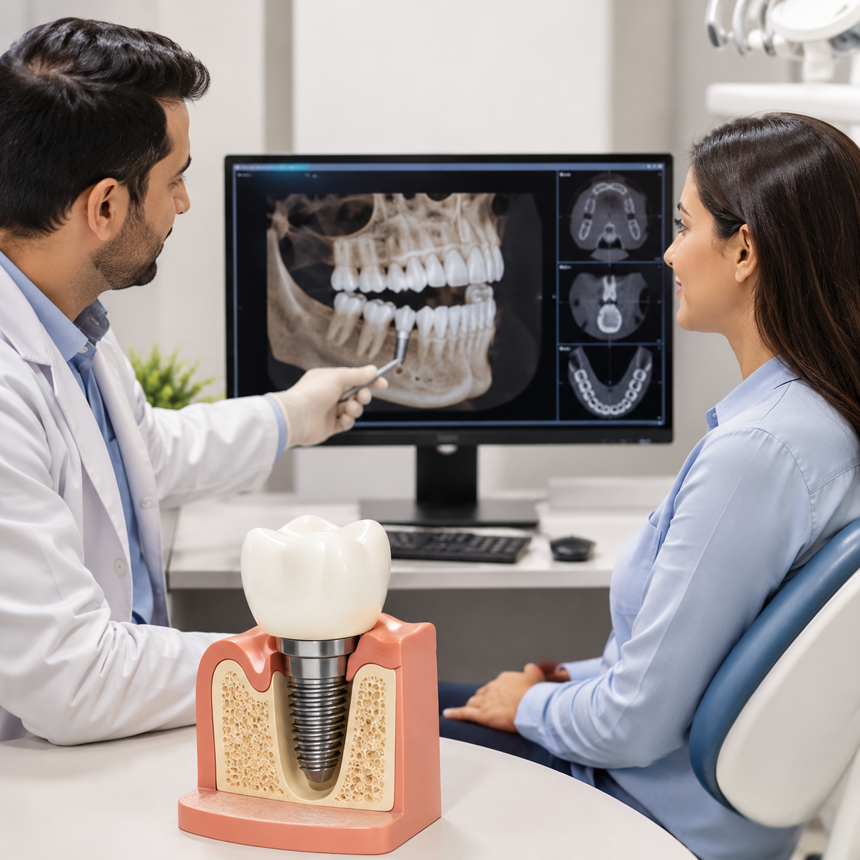 Dental Implants at Arasu Dental Care, Coimbatore