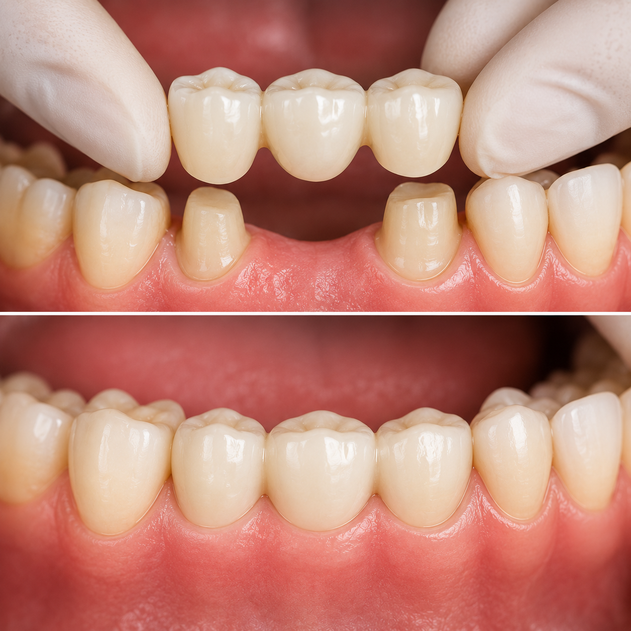 Dental bridges at Arasu Dental Care, Coimbatore