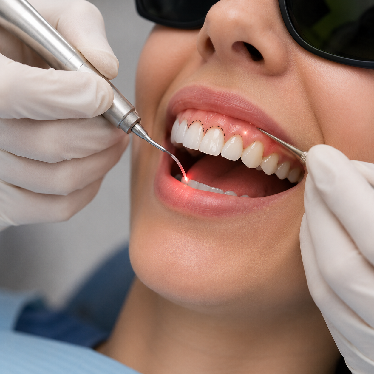 Gum Contouring at Arasu Dental Care, Coimbatore