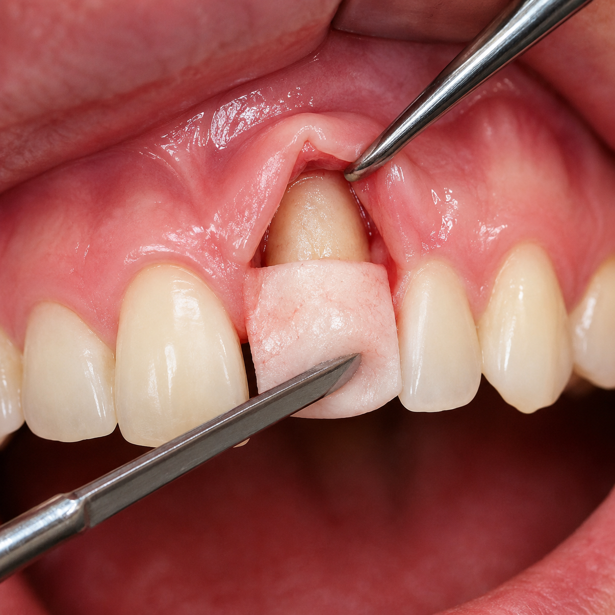 Connective tissue graft (CTG) - Arasu Dental Care, Coimbatore