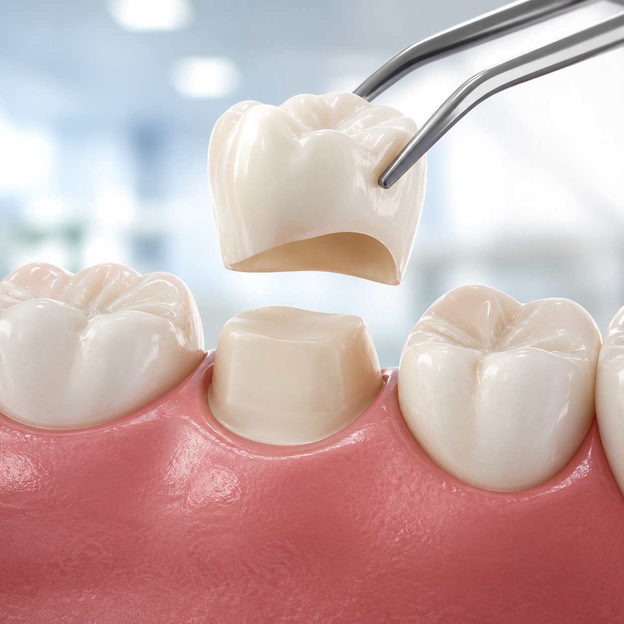 Crowns(tooth caps) - Arasu Dental Care, Coimbatore