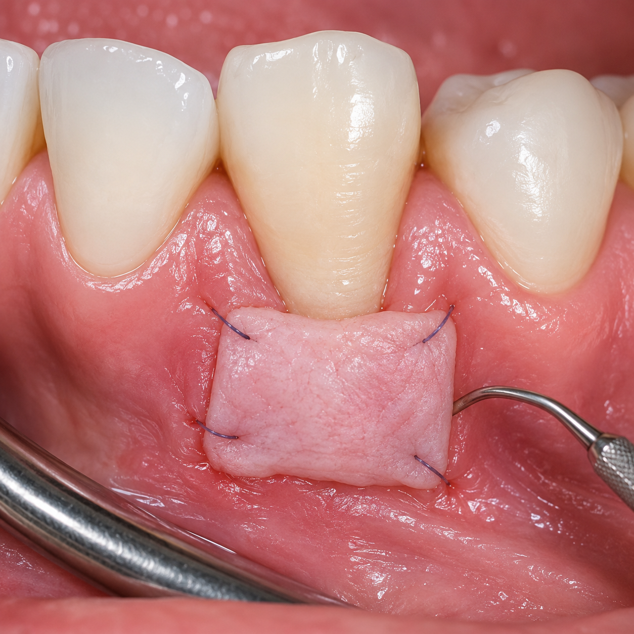 Free gingival graft (FGG) - Arasu Dental Care, Coimbatore