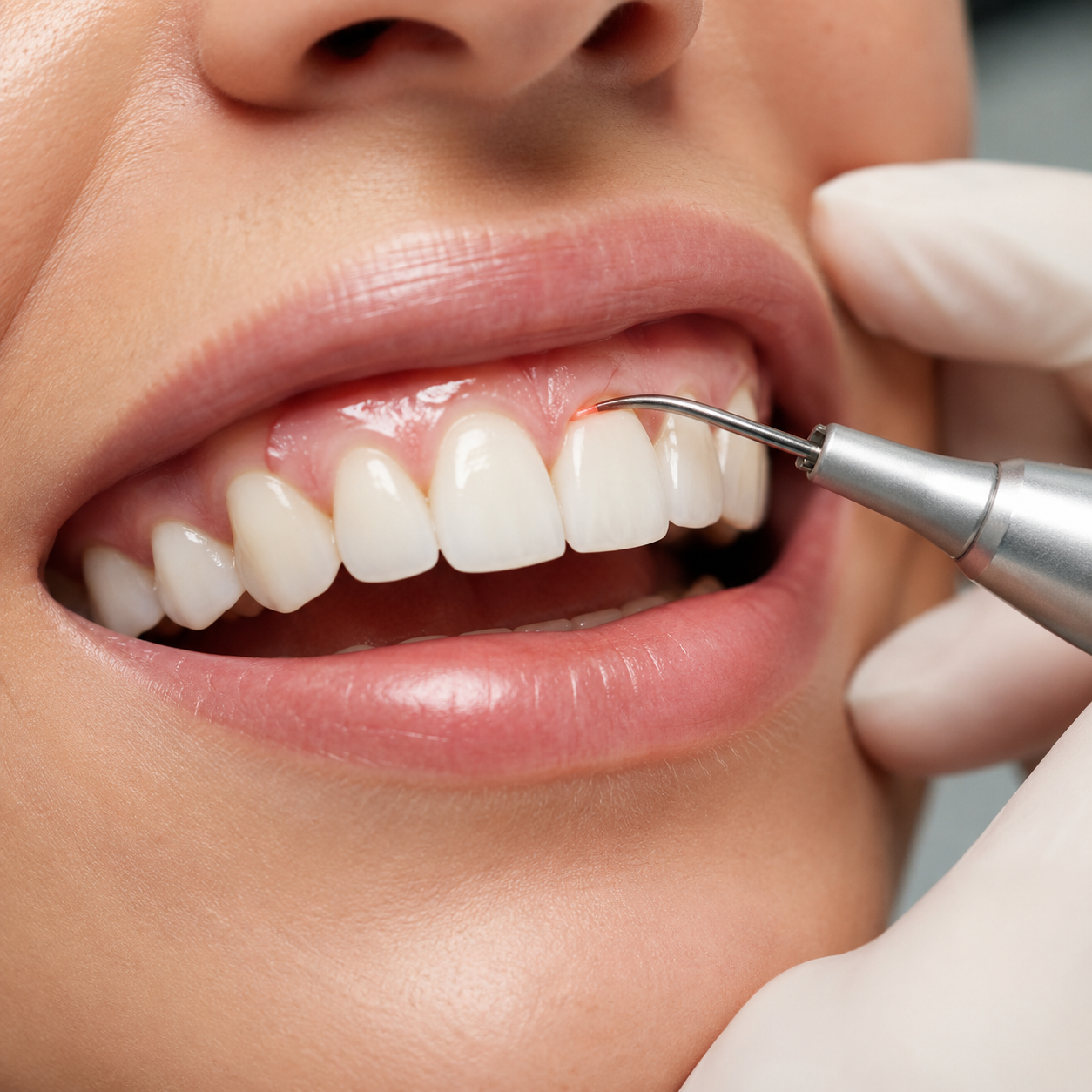 Gum reshaping - Arasu Dental Care, Coimbatore