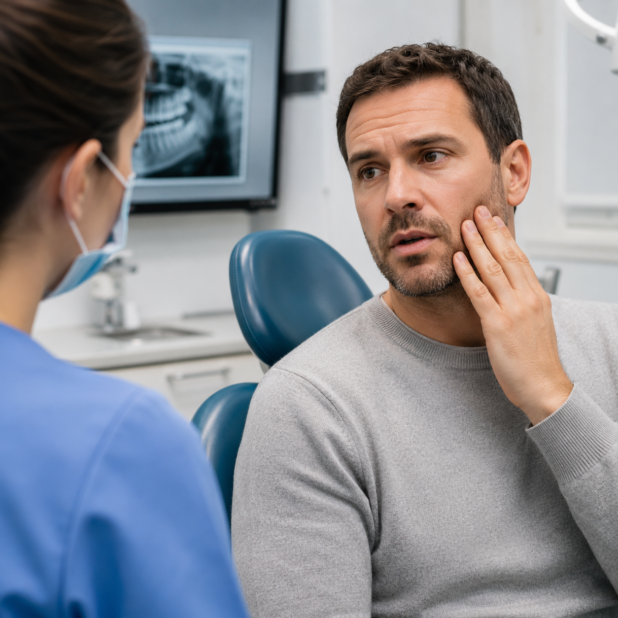 Past knocks or injury - Arasu Dental Care, Coimbatore