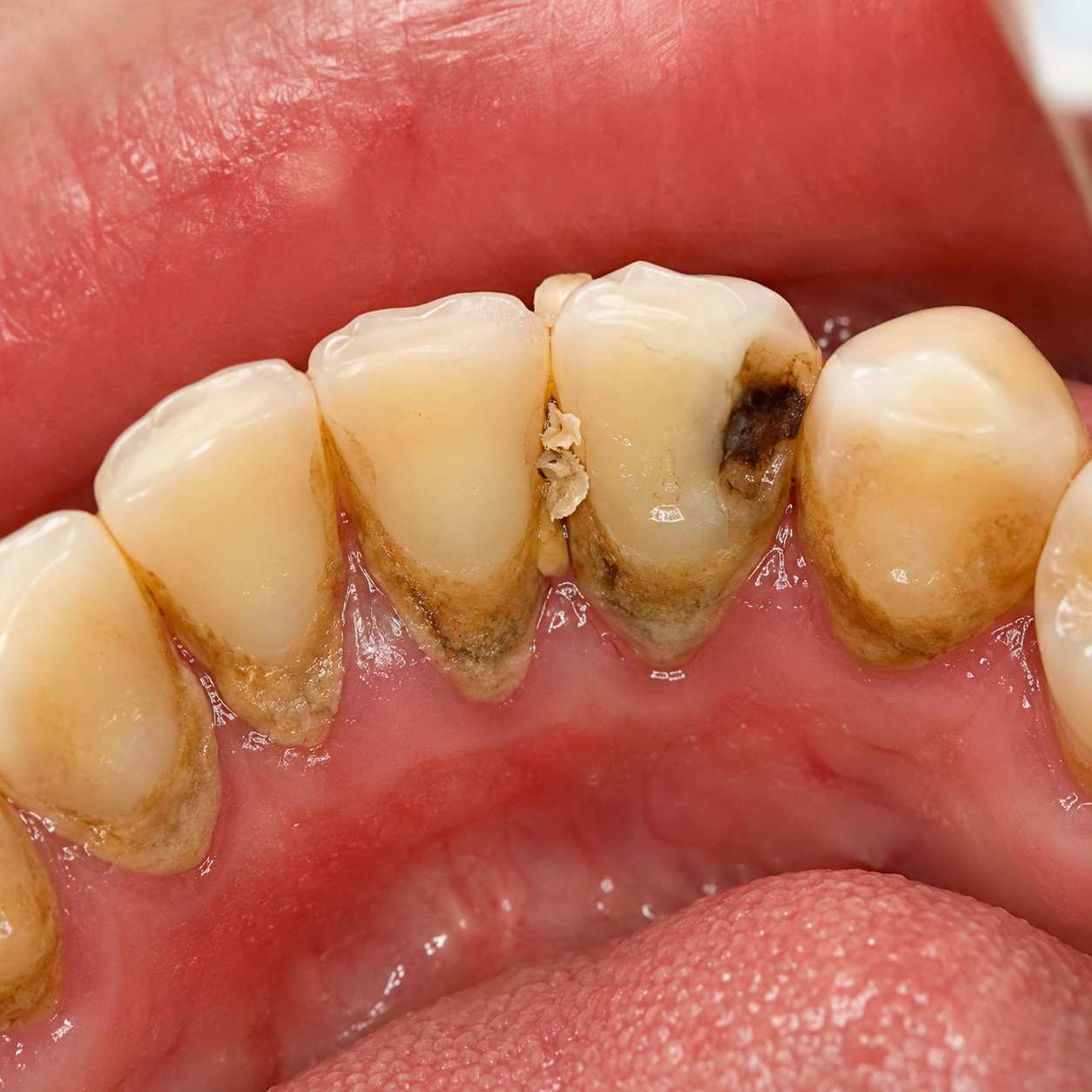 Tartar, decay and trapped food - Arasu Dental Care, Coimbatore