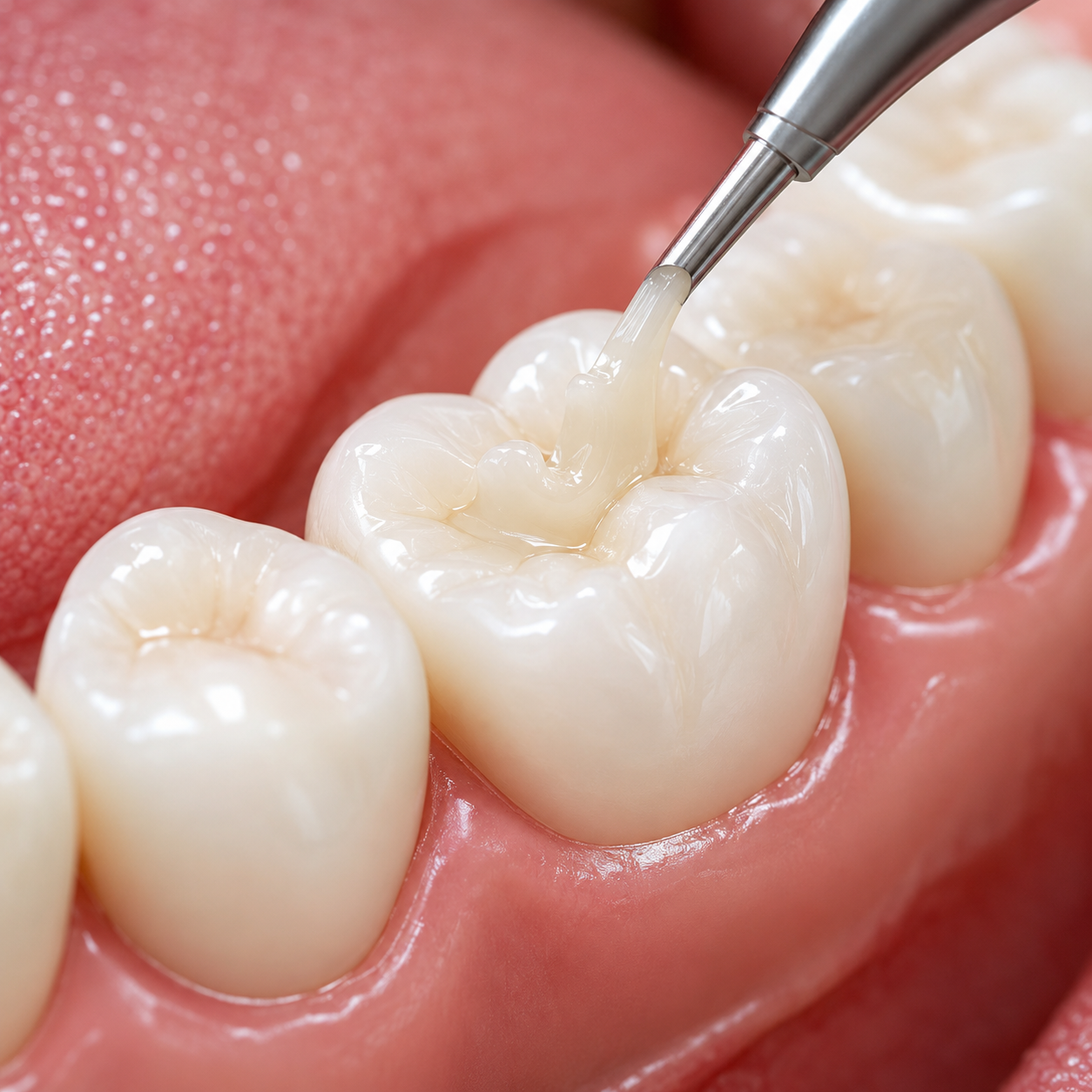 Tooth-coloured fillings - Arasu Dental Care, Coimbatore