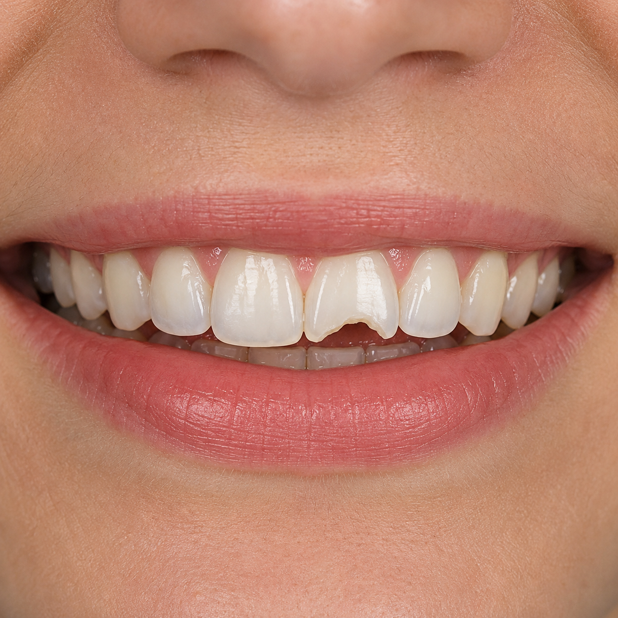 Chipped tooth - Arasu Dental Care, Coimbatore