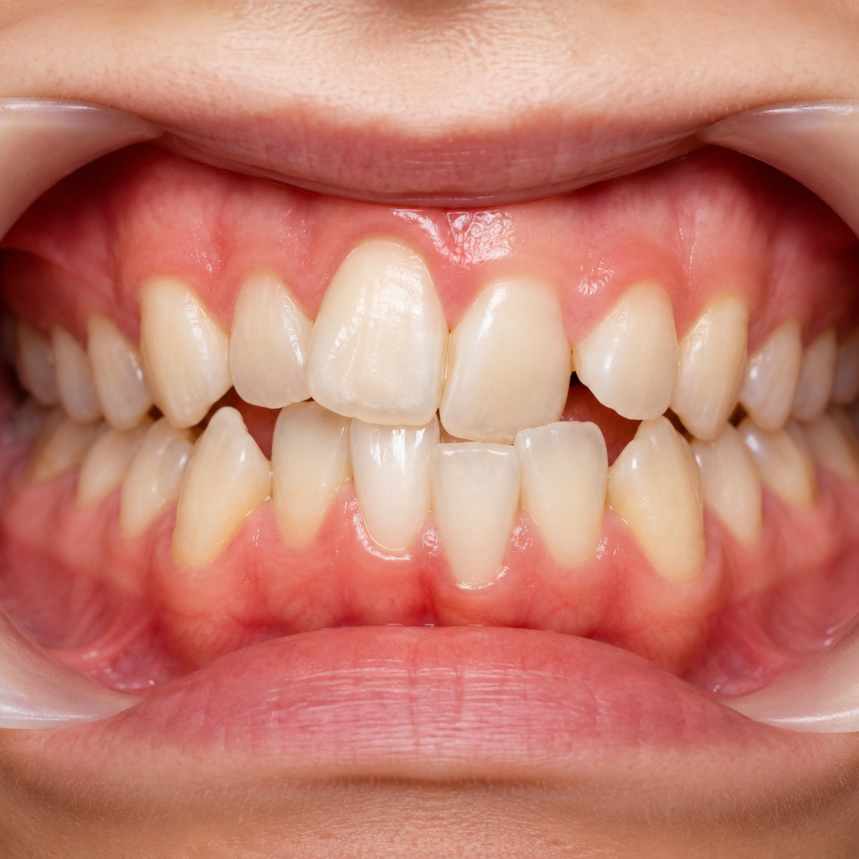 Crooked or crowded teeth - Arasu Dental Care, Coimbatore