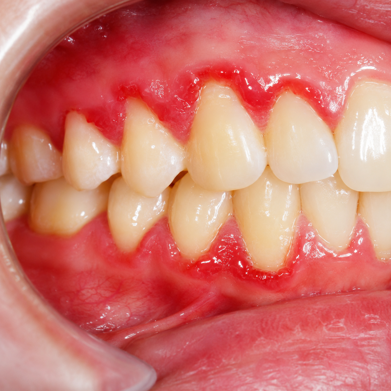 Gum infection - Arasu Dental Care, Coimbatore