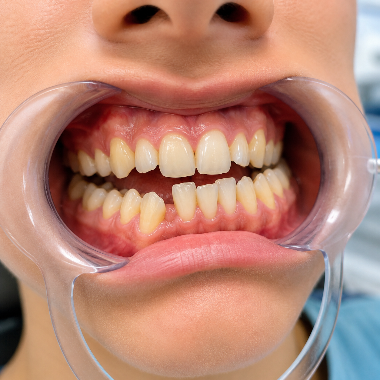 Uneven bite - Arasu Dental Care, Coimbatore