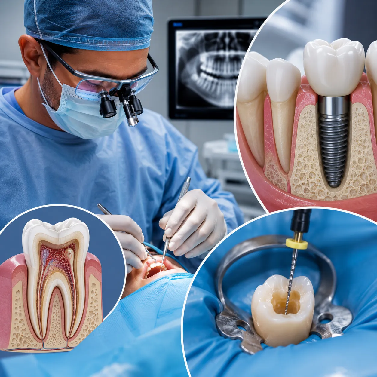 Implant and root canal treatment planned alongside oral surgery - Arasu Dental Care, Coimbatore