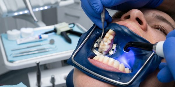 How Is a Composite Resin Filling Performed